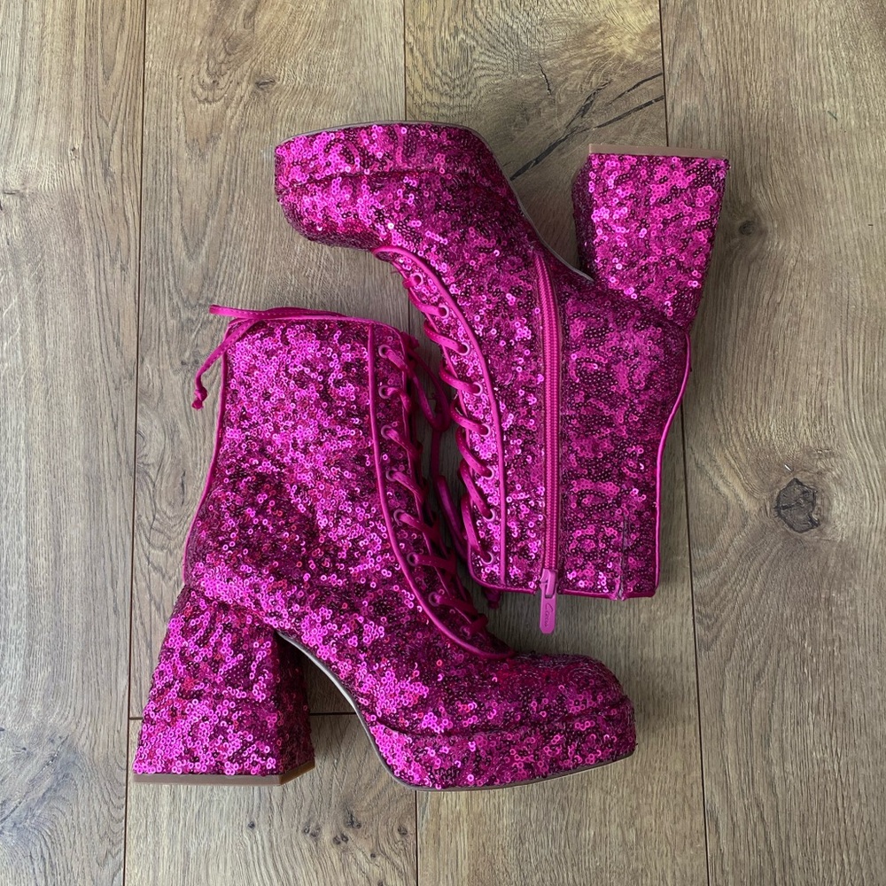 Kia Sequin Boots